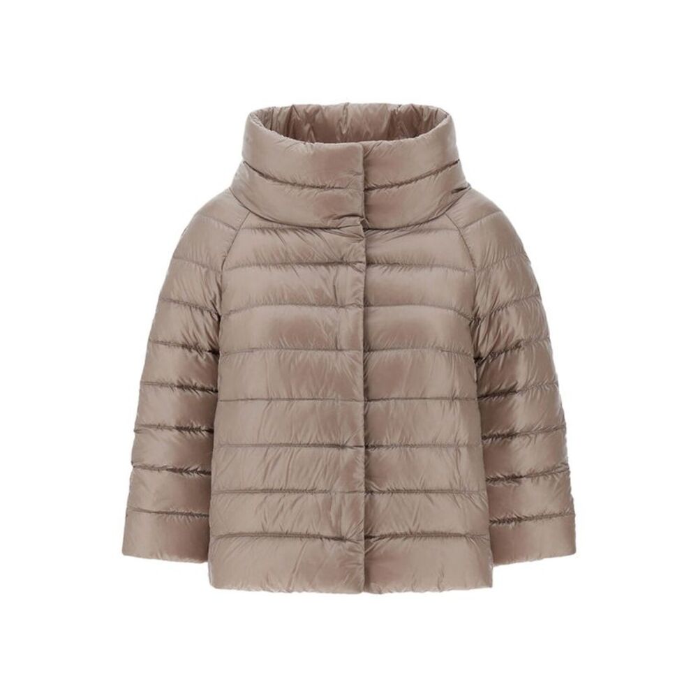 Herno Women Sofia Mini Hood With Ultralight Nylon Sleeves